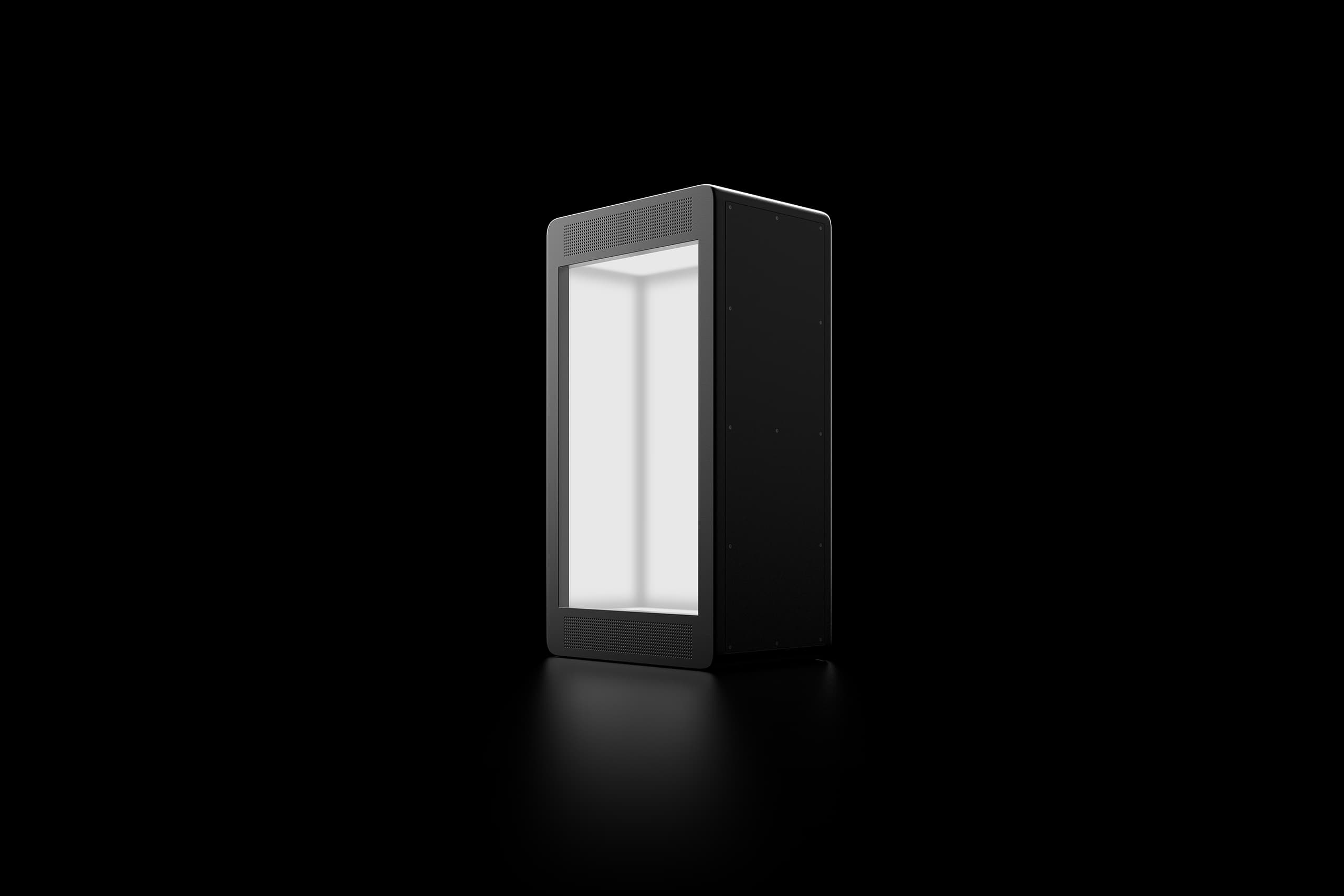 The Holobox Mini, the holographic tabletop model.