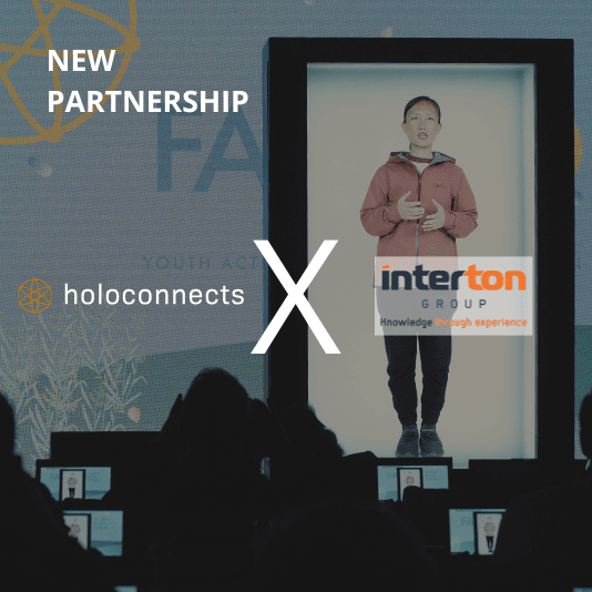 Holoconnects and Interton Group partnership announcement — Holobox available in Hungary.